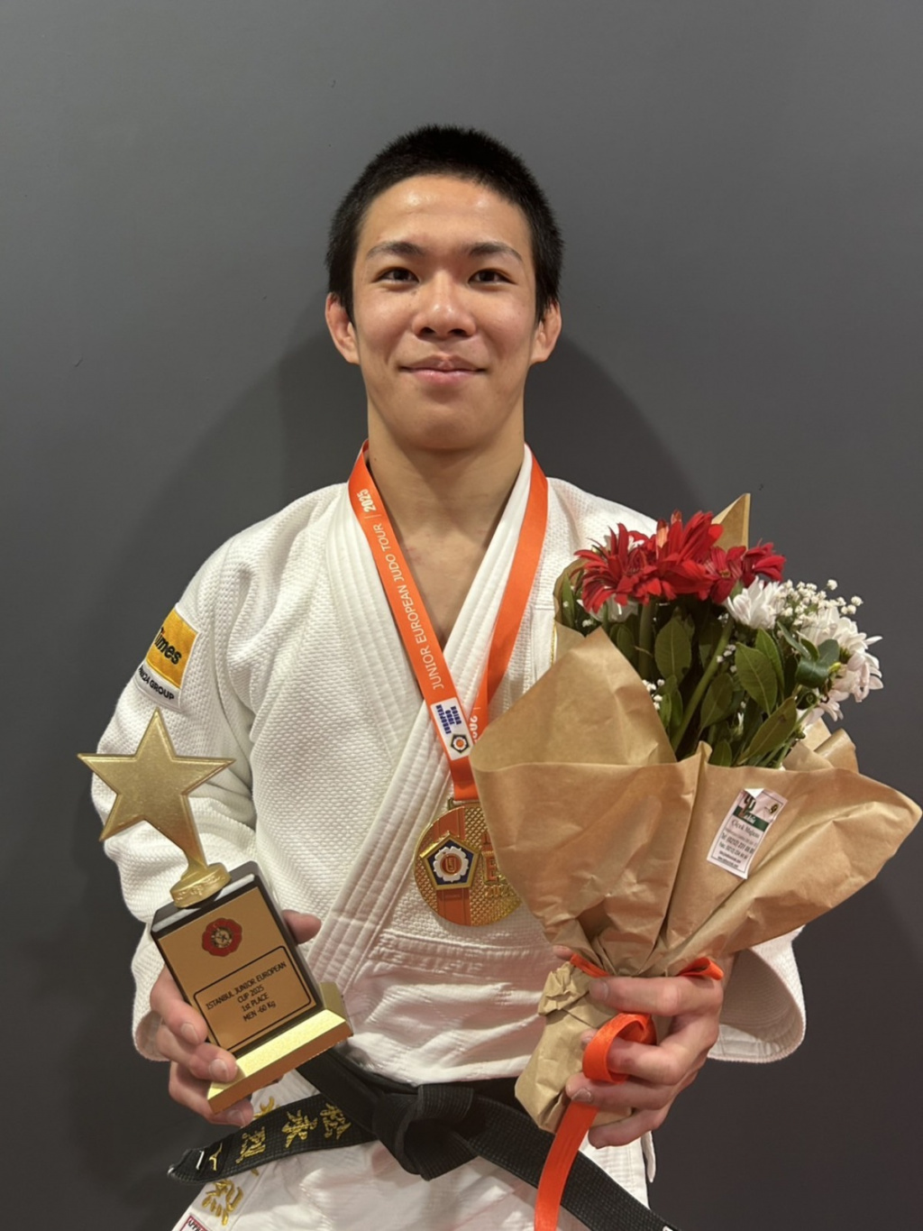 優勝した松永選手