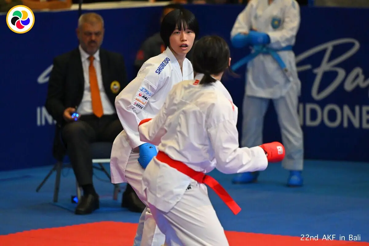 試合中の嶋田選手