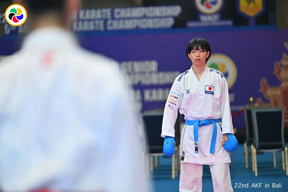 試合中の嶋田選手