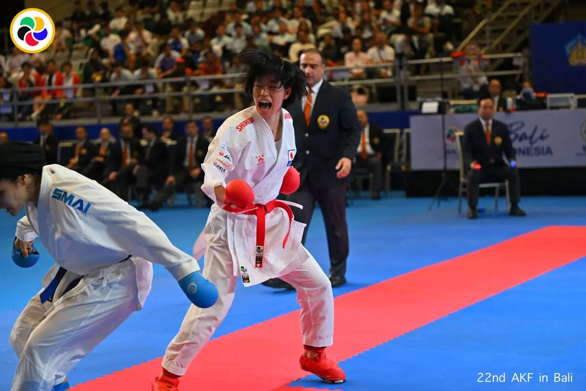 試合中の嶋田選手