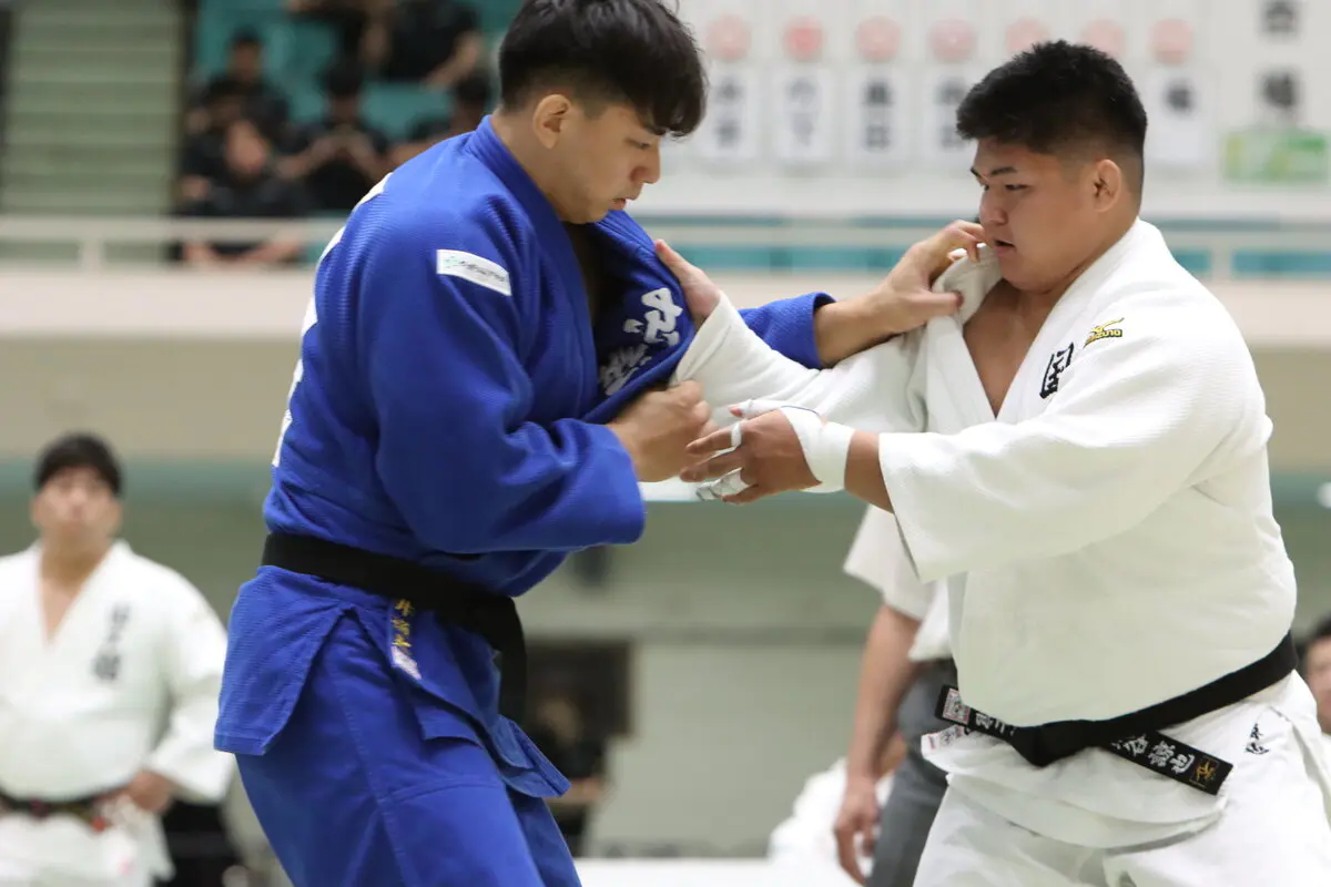 果敢に攻める熊谷選手