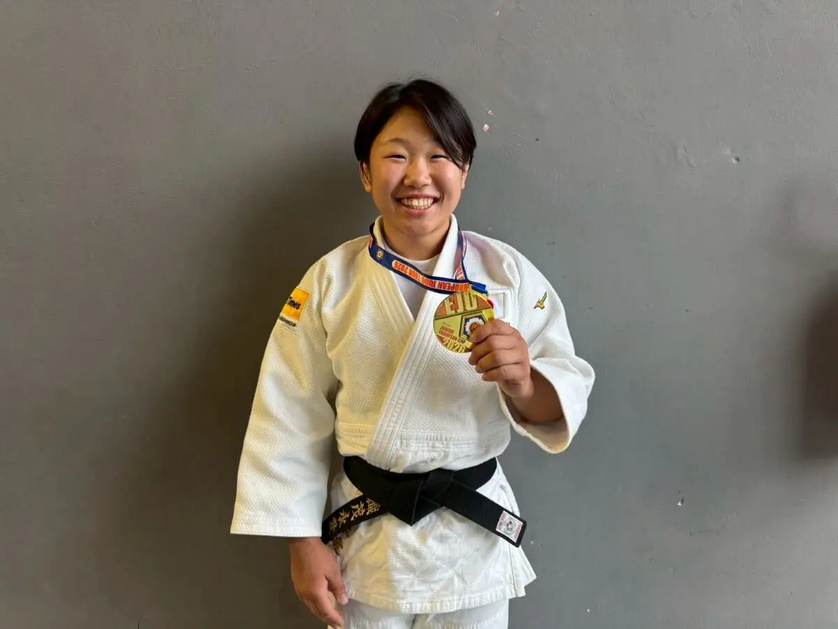 優勝した織茂選手