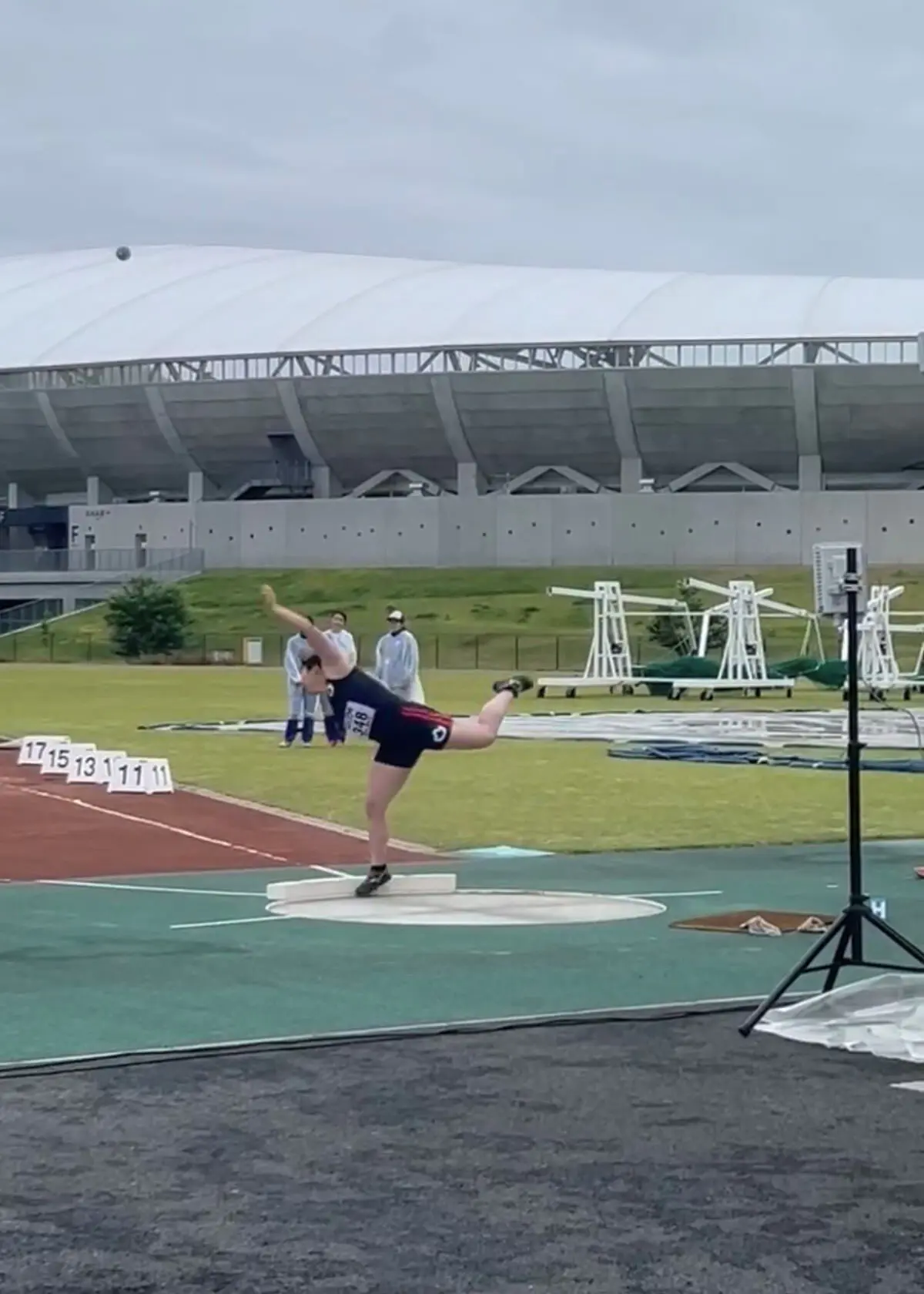 女子砲丸投・川北選手